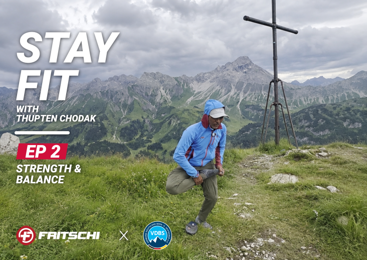 Stay Fit EP2 - Exercices d'équilibre avec Thupten Chodak